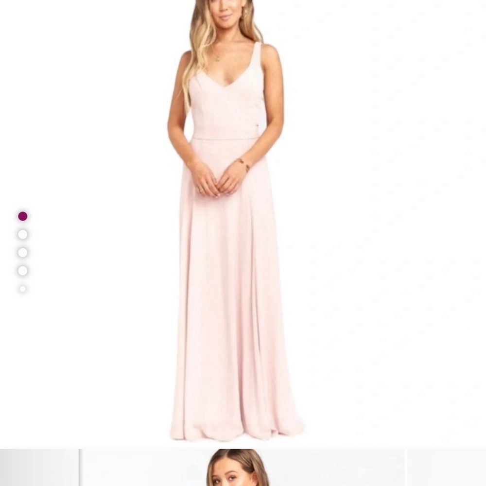 Show Me Your MuMu Soft Pink Maxi Dress